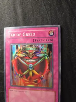 Yugioh TCG Jar of Greed LON-047 Super Rare Unlimited! MP! - Image 5