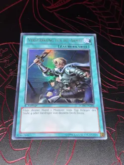 LCJW-DE286 Verstarkung Fur Die Armee Ultra Rare Yugioh - Image 1