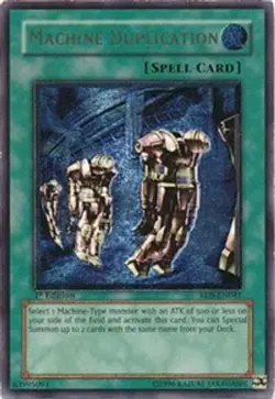 Machine Duplication (UTR) - 1st Edition Rise of Destiny MP YuGiOh - Image 1