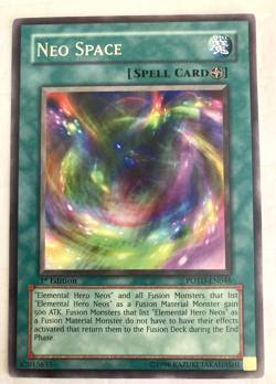 Neo Space — (Holo Rare ‘SPELL-FIELD’ Yu-Gi-Oh! Trading Card). - Image 1