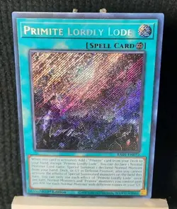 Yu-Gi-Oh! Primite Lordly Lode *SECRET RARE* RA05-EN072 1st Edition NM/M - Image 1