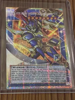 Yugioh CORI-EN028 Black Luster Soldier, Soldier Of Light+Darkness Starlight Rare - Image 3