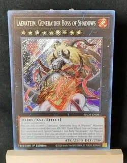 Yu-Gi-Oh! Laevatein, Generaider Boss of Shadows *SECRET RARE* RA05-EN051 1st Ed - Image 1