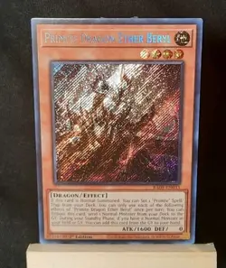 Yu-Gi-Oh! Primite Dragon Ether Beryl *SECRET RARE* RA05-EN033 1st Edition NM/M - Image 1