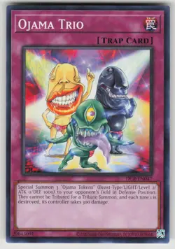 Ojama Trio DCR-EN047 Dark Crisis Yu-Gi-Oh Unlimited NM - Image 1