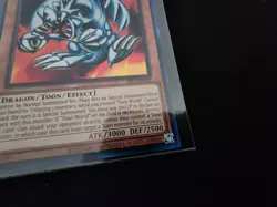 Blue-Eyes Toon Dragon Yu-Gi-Oh Secret Rare NM SRL-EN000 25th Anniversary Edition - Image 4