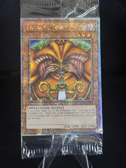 SEALED Konami Yu-Gi-Oh! Exodia the Forbidden One TN23-EN002 QCSR Foil 1st Ed - Image 1