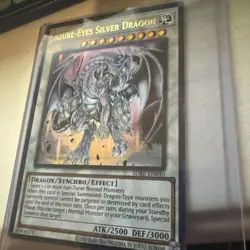 Azure-Eyes Silver Dragon (Oversized) (Silver Dragon) SDBE-EN040 Yu-Gi-Oh! NM - Image 2