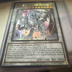 Azure-Eyes Silver Dragon (Oversized) (Silver Dragon) SDBE-EN040 Yu-Gi-Oh! NM - Image 3