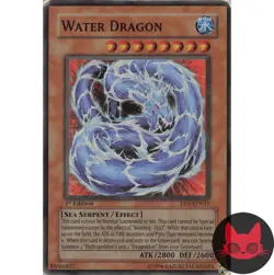 Yugioh Water Dragon EEN-EN105 Super Rare 1st Edition MP - Image 1