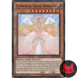 Yugioh Elemental Grace Doriado CIBR-EN039 Rare 1st Edition LP - Image 1