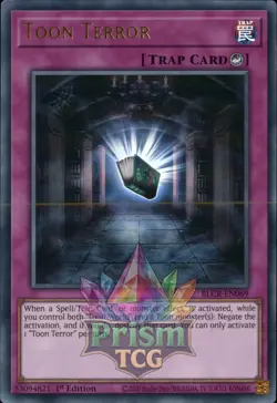 1st ed Toon Terror ultra rare BLCR-EN069 Yugioh - Image 1
