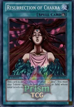 1st ed Resurrection of Chakra super rare NUMH-EN053 Yugioh - Image 1
