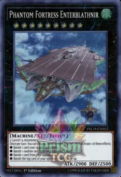 1st ed Phantom Fortress Enterblathnir super rare INCH-EN052 Yugioh - Image 1
