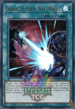1st ed Dark Ruler No More ultra rare MP22-EN262 Yugioh - Image 1
