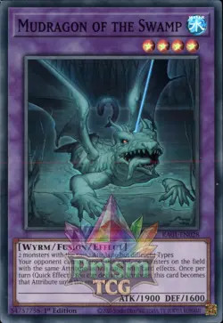 1st ed Mudragon of the Swamp super rare RA01-EN028 Yugioh - Image 1
