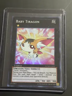 Yu-Gi-Oh! Baby Tiragon NUMH-EN051 1st Edition Super Rare NM - Image 1