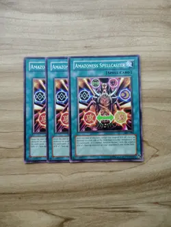 Yu-Gi-Oh! - Amazoness Spellcaster - 3X - Full Playset - Image 1