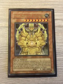 Yu-Gi-Oh! TCG Exxod, Master of the Guard Structure Deck SD7-EN001 1st Edition - Image 1