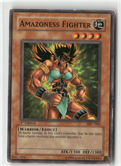 2x Amazoness Fighter MFC-060 Common 1st Ed/Unlimited MP *Free Shipping on $5+ - Image 2