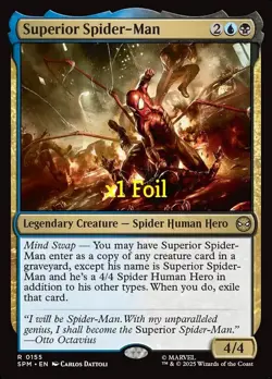 MTG Foil Marvel's Spider-Man SPM Superior Spider-Man MINT - Image 1