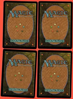 MTG ~ ISLAND X4 #338 ~ Mirage Basic Land NM/M ~ FREE SHIPPING ~ Vintage - Image 2