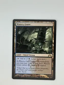 MTG Magic Watery Grave Gatecrash NM Magic the Gathering Free Shipping! MJ - Image 1