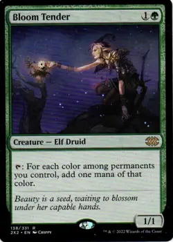MTG: Double Masters 2022: Bloom Tender: Lightly Played Condition - Image 1