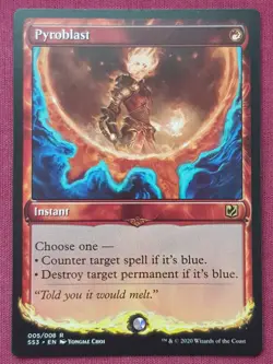 Magic The Gathering SIGNATURE SPELLBOOK CHANDRA SS3 PYROBLAST red card MTG - Image 1