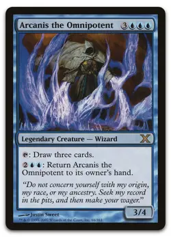 Arcanis the Omnipotent #66 (LP) 10th Edition 10E Magic MTG - Image 1
