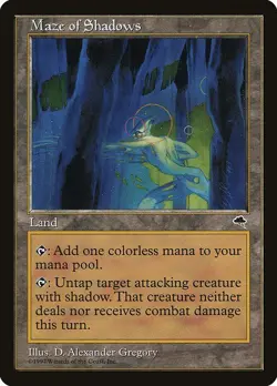 Maze of Shadows 1x MtG Tempest TMP SP/NM - Image 1