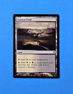 1x Tainted Field Duel Decks Sorin vs. Tibalt 2013 DDK Mtg Magic Land Card 34 - Image 1