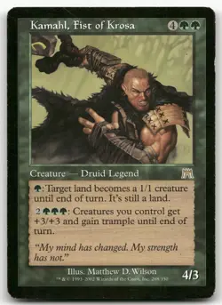 Kamahl, Fist of Krosa #268 (MP) Onslaught ONS Magic MTG - Image 1
