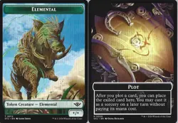 Elemental Token (0012) / Plot (0020) - Outlaws of Thunder Junction - Common - Image 1