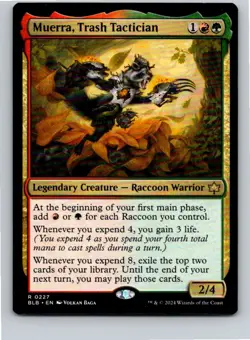 Magic the Gathering Muerra, Trash Tactician Bloomburrow MTG Free Shipping! - Image 1