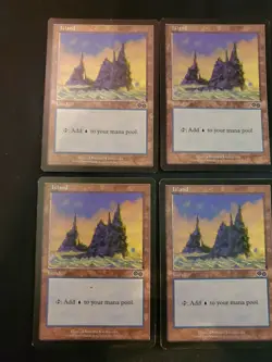 6x Island #337 Urza's Saga Basic Land Magic The Gathering MTG NM/VLP - Image 2