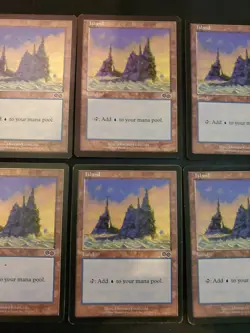 6x Island #337 Urza's Saga Basic Land Magic The Gathering MTG NM/VLP - Image 3
