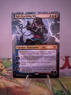 Ral, Crackling Wit (Borderless) Bloomburrow Regular - Image 1