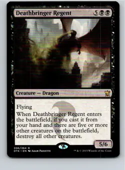 Magic the Gathering Deathbringer Regent Foil Prerelease Cards 96 MTG Free Shippi - Image 1