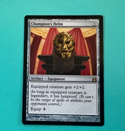 Champion's Helm - Commander - 2011 - MTG - Magic the Gathering - LP - Image 1