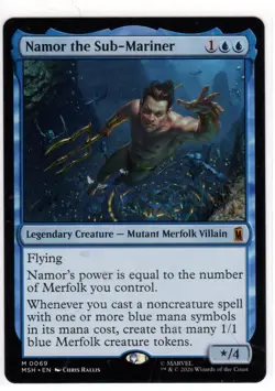 Namor the Sub-Mariner M Marvel Super Heroes 69 NM - Image 1