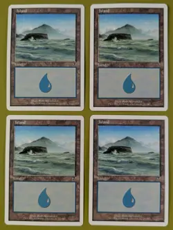 Island (333) x4 Seventh Edition 7th 4x Magic the Gathering MTG - Image 1