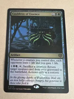 MTG - Cauldron of Essence - Foil - Secrets of Strixhaven - Image 1