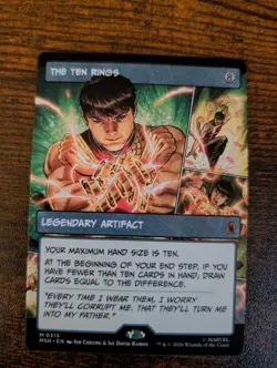 🌈 The Ten Rings (Borderless) - MTG Marvel Super Heroes - NM - Image 1