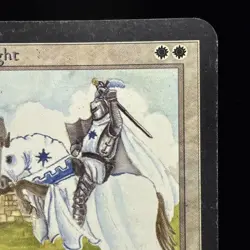 MTG English White Knight Alpha MP+ #27 - Image 4