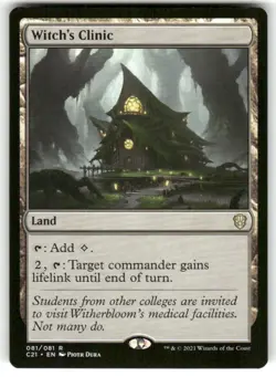 Commander 2021 #81 Witch's Clinic - Image 1