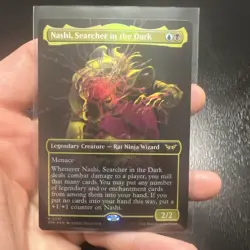 Nashi, Searcher in the Dark Duskmourn: House of Horror ​​Near Mint Foil - Image 1