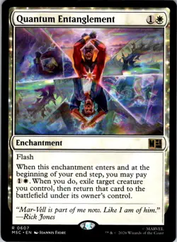 Quantum Entanglement 607 Commander: Marvel Super Heroes Magic: The Gathering NM - Image 1