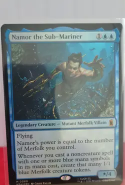 Namor the Sub-Mariner Marvel Super Heroes Foil - Image 1