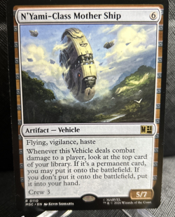 N'Yami-Class Mother Ship (MSC #170 Rare) MTG Commander: Marvel Super Heroes - Image 1